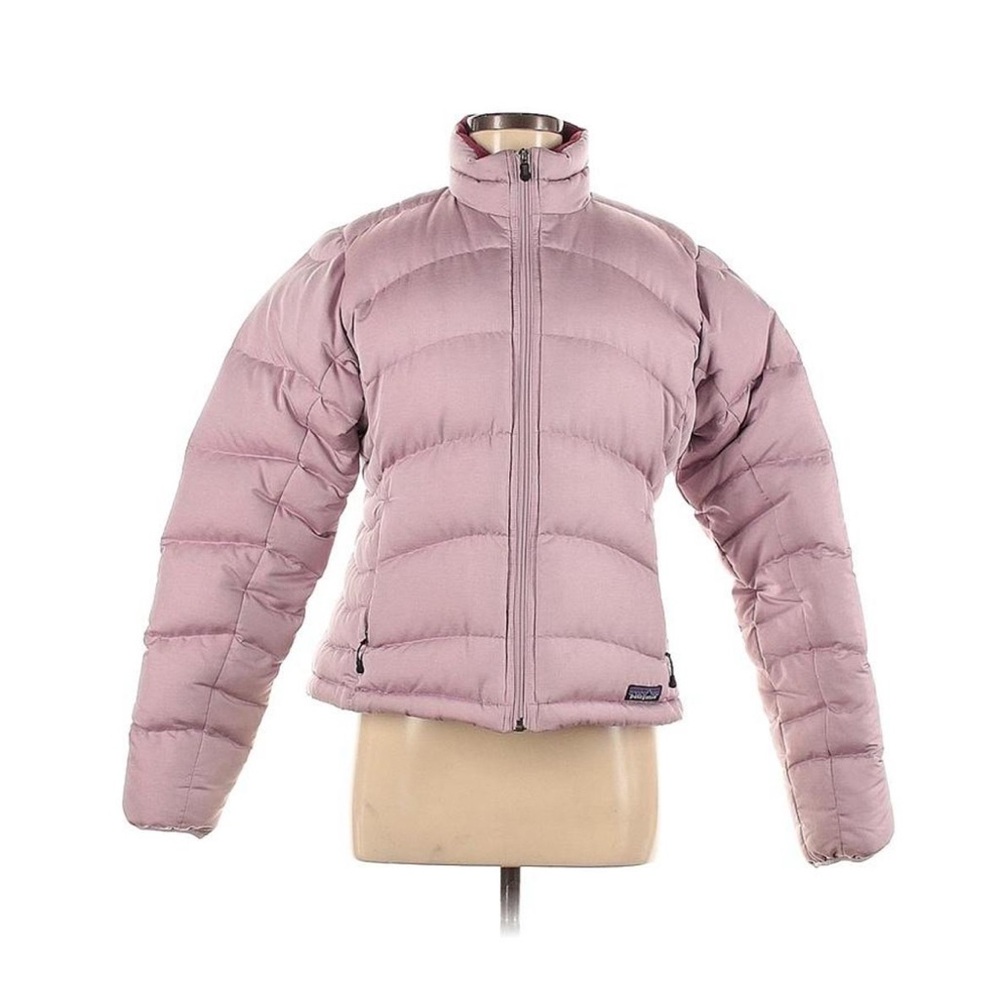 PINK PATAGONIA PUFFER JACKET